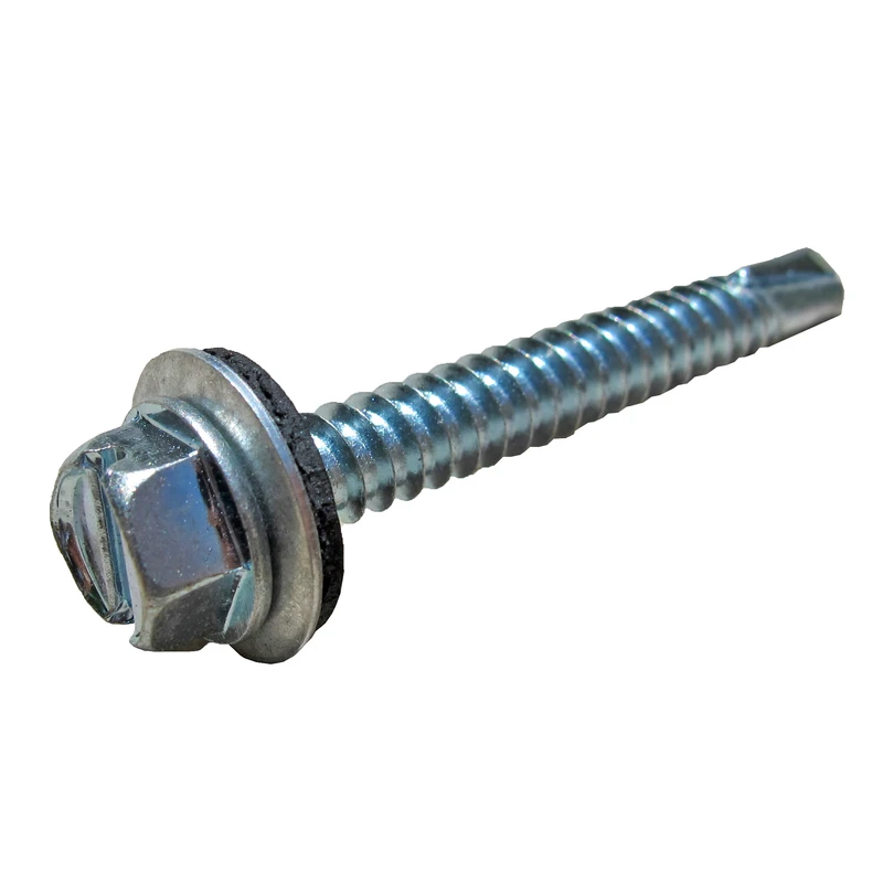 پیچ شيروانی سر مته مدل 50-14 بسته 100 عددی