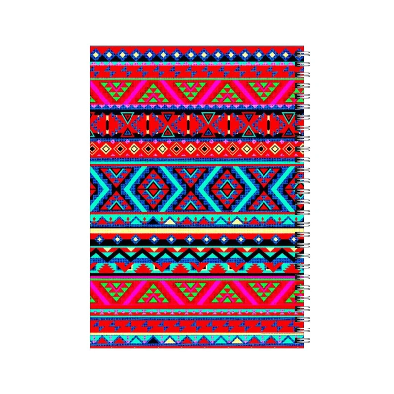 دفتر مشق 100 برگ بامبیلیپ طرح پترن سنتی شاد کد 6075063