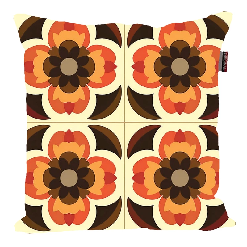 کوسن پاد آفرین مدل  سنتی طرح کاشی کد PK30458