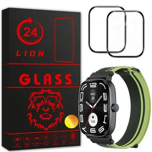 محافظ صفحه نمایش لاین مدل RT007 مناسب برای ساعت هوشمند هایلو RS5 بسته دو عددی