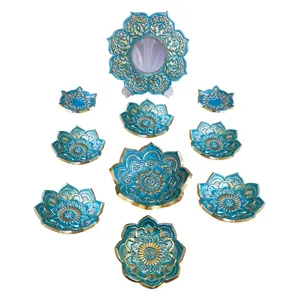 مجموعه ظروف هفت سین 10 پارچه کد s6