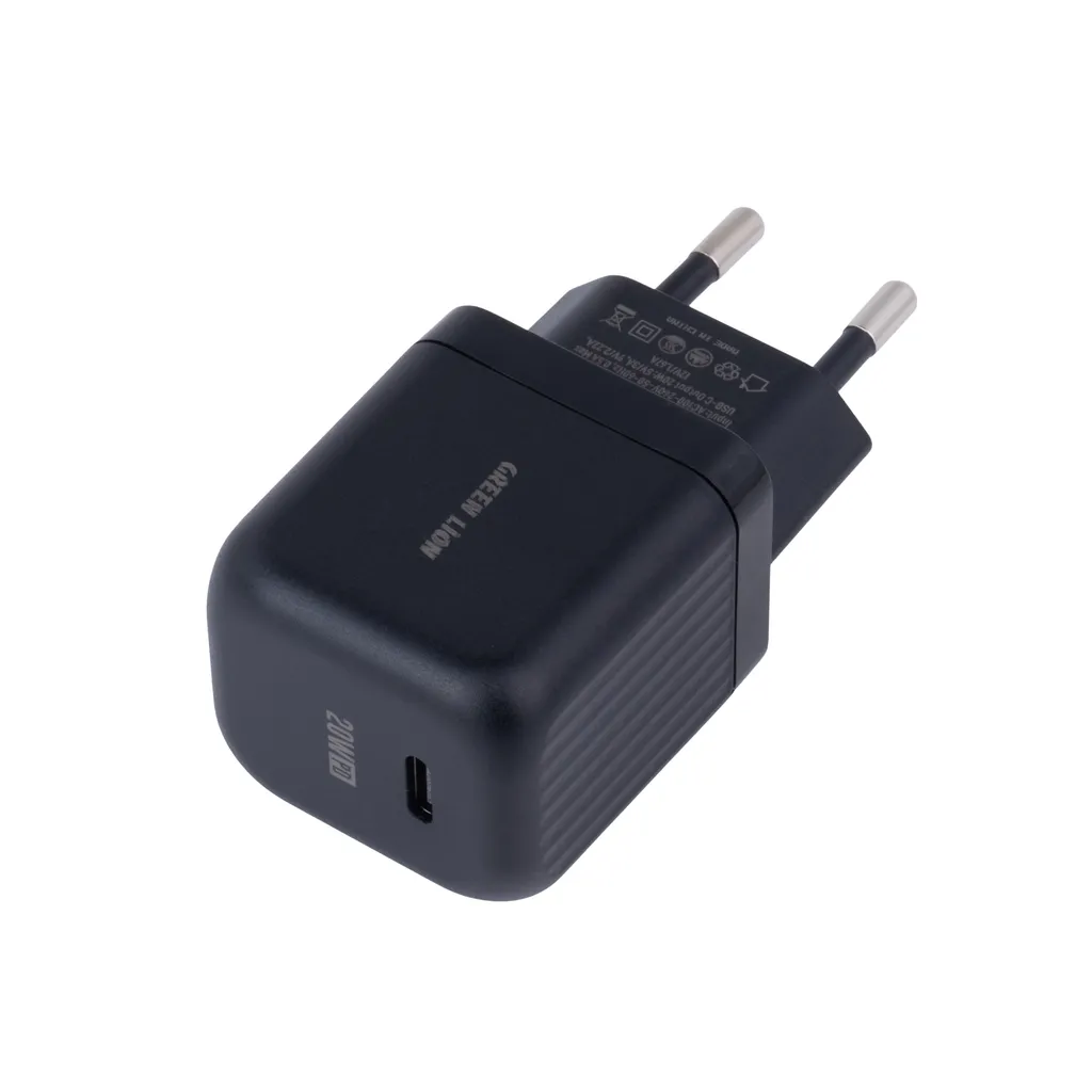 شارژر دیواری 20 وات گرین لاین مدل CNAD20PDEUWBK