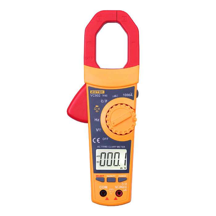 کلمپ آمپر متر زتک مدل VC902 کلمپ آمپر متر زتک مدل VC902