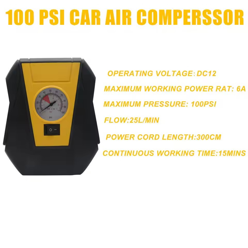 کمپرسور هوا 12 ولت مدل AC-25