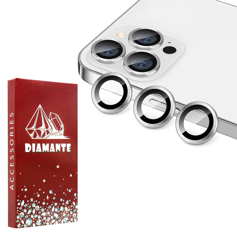 محافظ لنز دوربین فلزی مدل lenjeu مناسب برای گوشی موبایل اپل iPhone 16 Pro Max