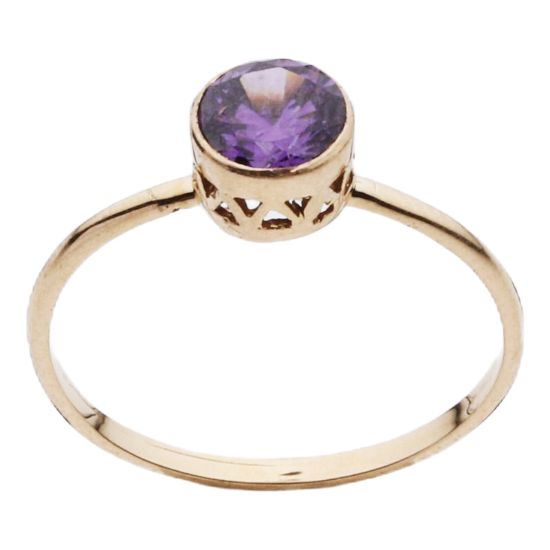 انگشتر طلا 18 عیار زنانه پرسته مدل wr78 انگشتر طلا 18 عیار زنانه پرسته مدل wr78