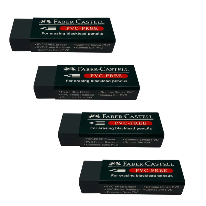 پاک کن فابر کاستل مدل PVC-FREE-188589 بسته 4 عددی