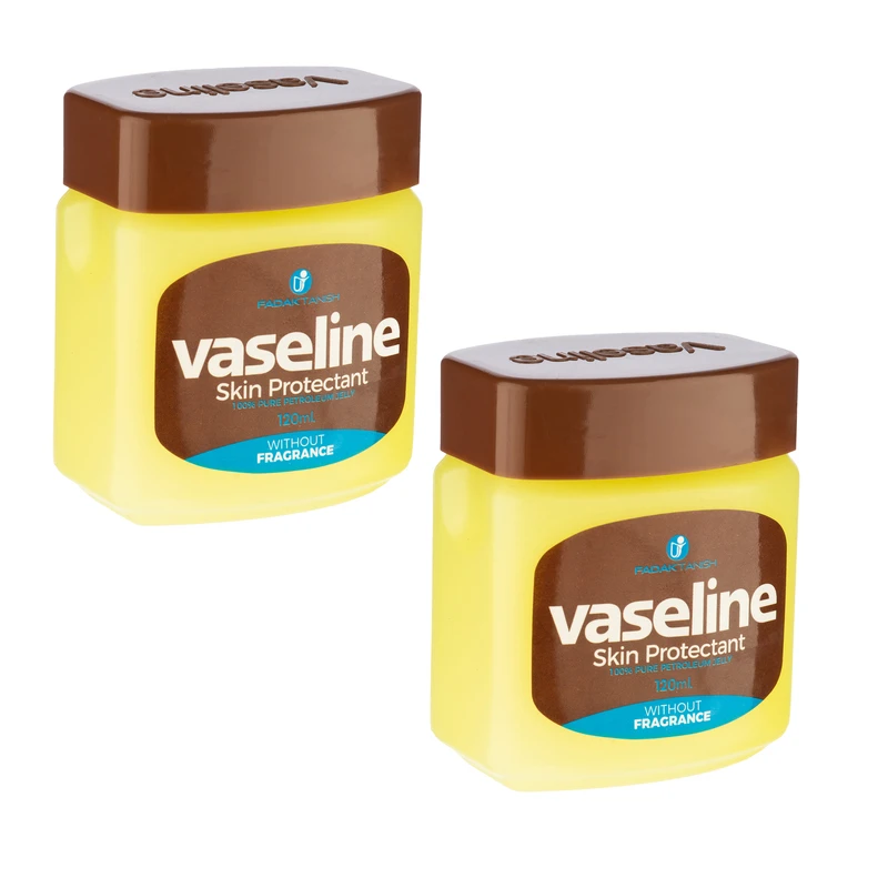 وازلین فدک تانیش مدل WF02 مناسب انواع پوست حجم 120 میلی‌لیتر بسته دو عددی
