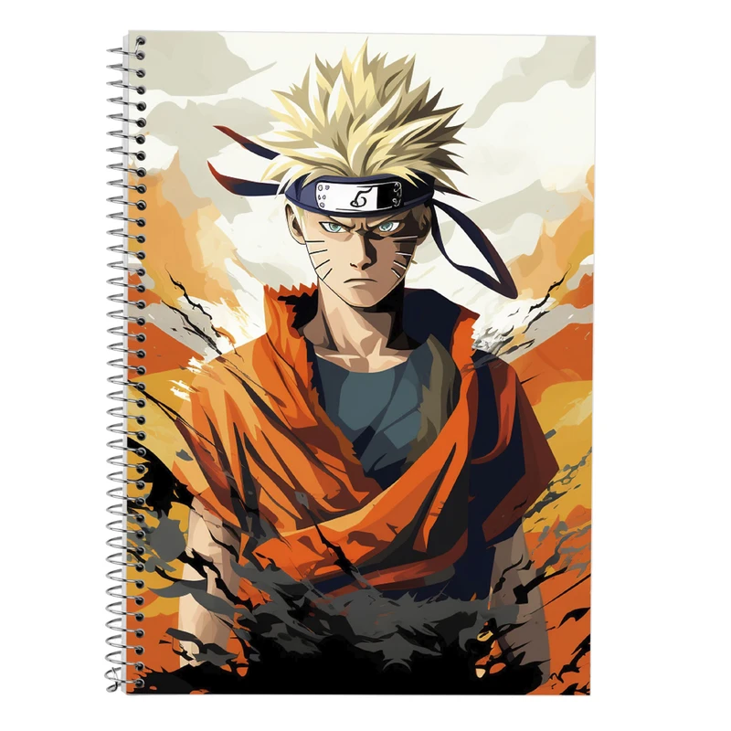 دفتر لغت 50 برگ مدوپد طرح Naroto کد DF11338