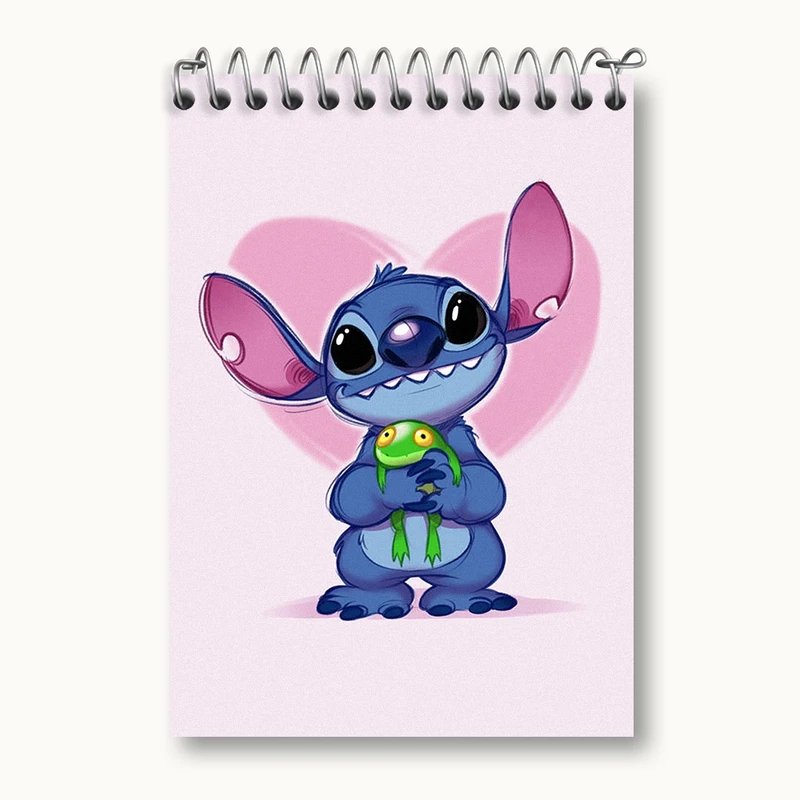 دفتر یادداشت 50 برگ خندالو مدل استیچ (Stitch) کد 37202