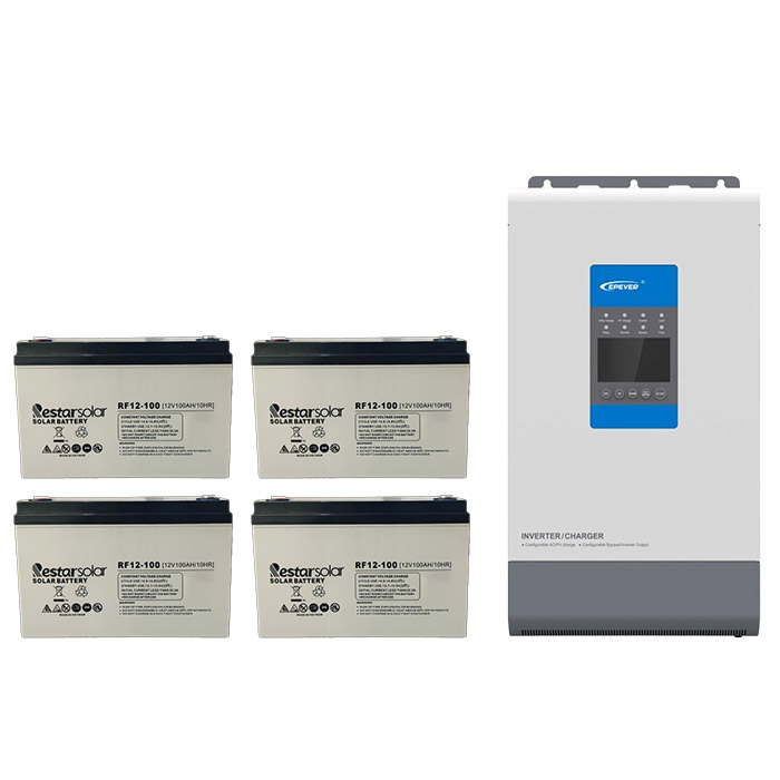 پکیج برق اضطراری هورآیش مدل HP-2.4K ظرفیت 2400 ولت آمپر بسته 5 عددی