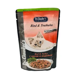 غذای گربه دکتر کلادرز مدل Beef&Turkey وزن 100گرم