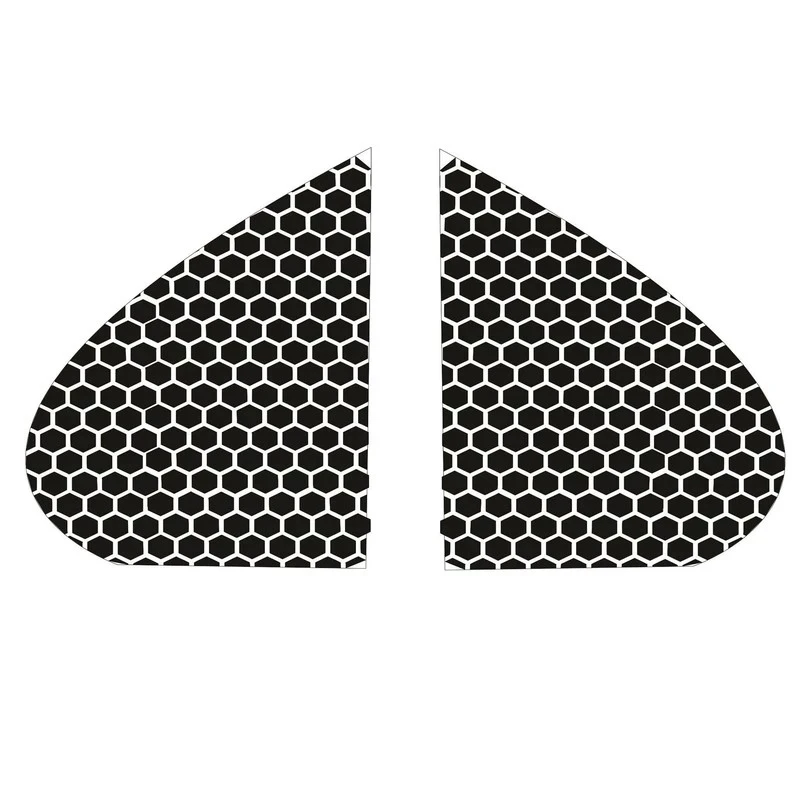 برچسب شیشه رادیانس مدل لانه زنبوری کد J81  مناسب برای تیبا بسته 2 عددی