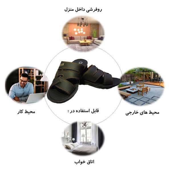 صندل مردانه مدل  شاهین  -  - 8