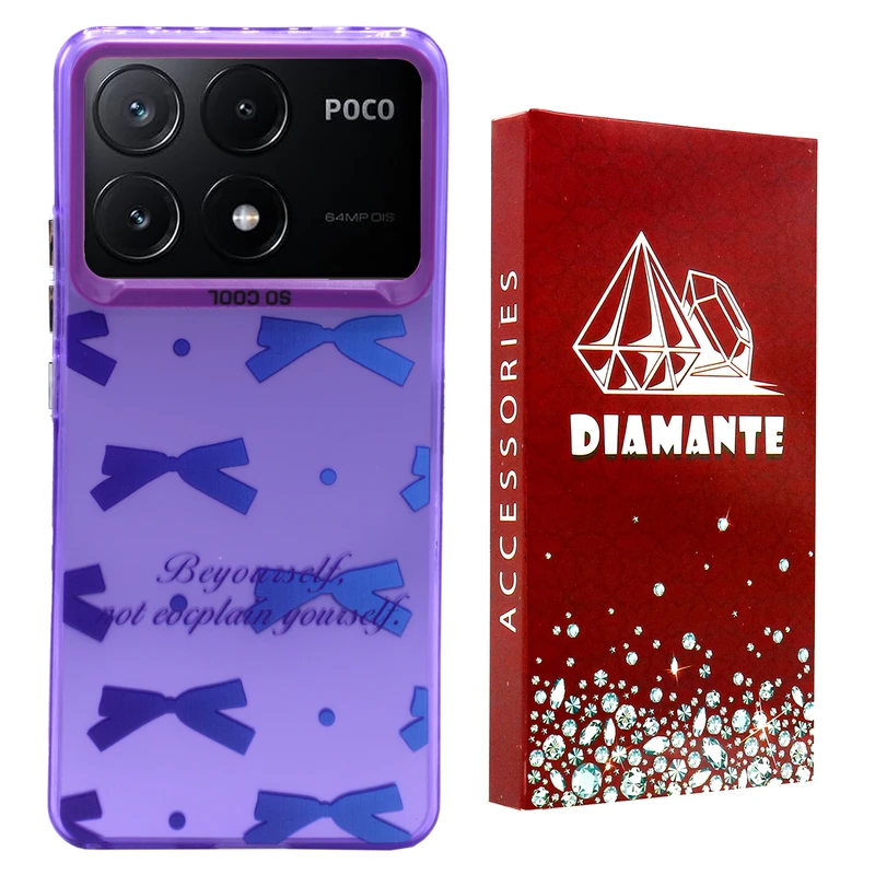 کاور دیامانته مدل Papillon Rd مناسب برای گوشی موبایل شیائومی Poco X6 Pro 4G