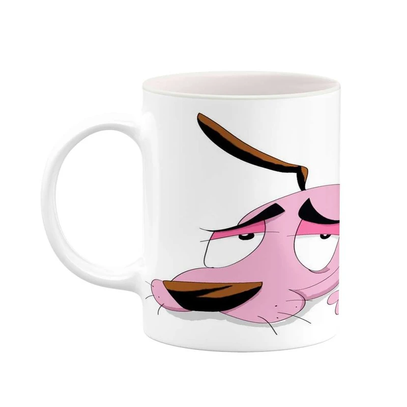 ماگ کاکتی مدل کارتون Courage The Cowardly Dog کد mgh22431