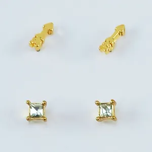 گوشواره زنانه سیکس مدل تیر و کمان مجموعه 2 عددی