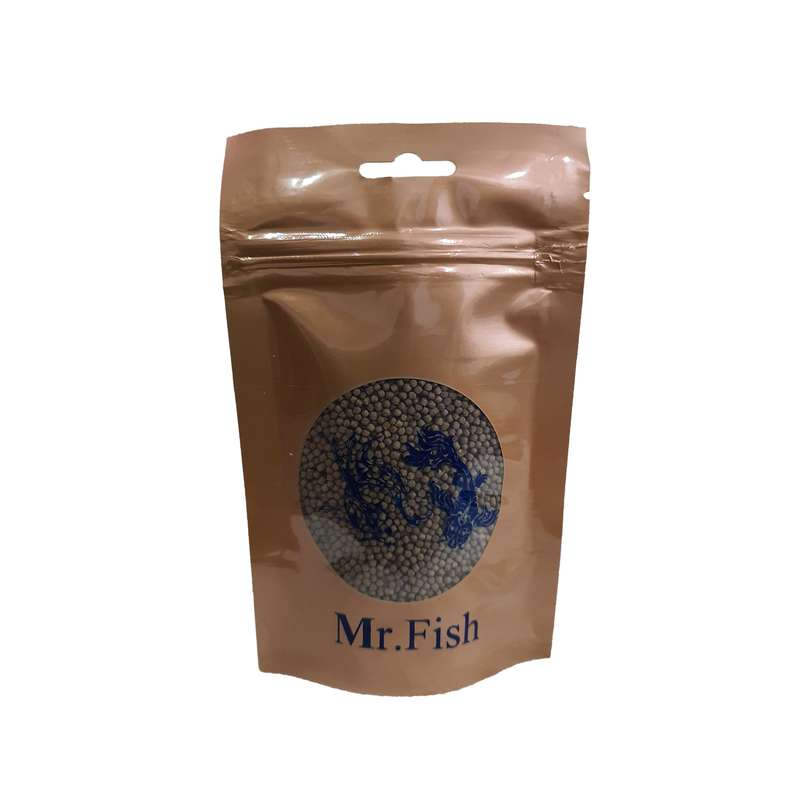  غذای ماهی مستر فیش مدل گرانول M 2 وزن 100 گرم 