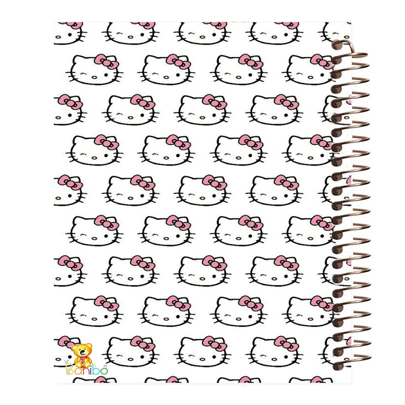 دفتر مشق 100 برگ بانیبو طرح  کیتی کد 698