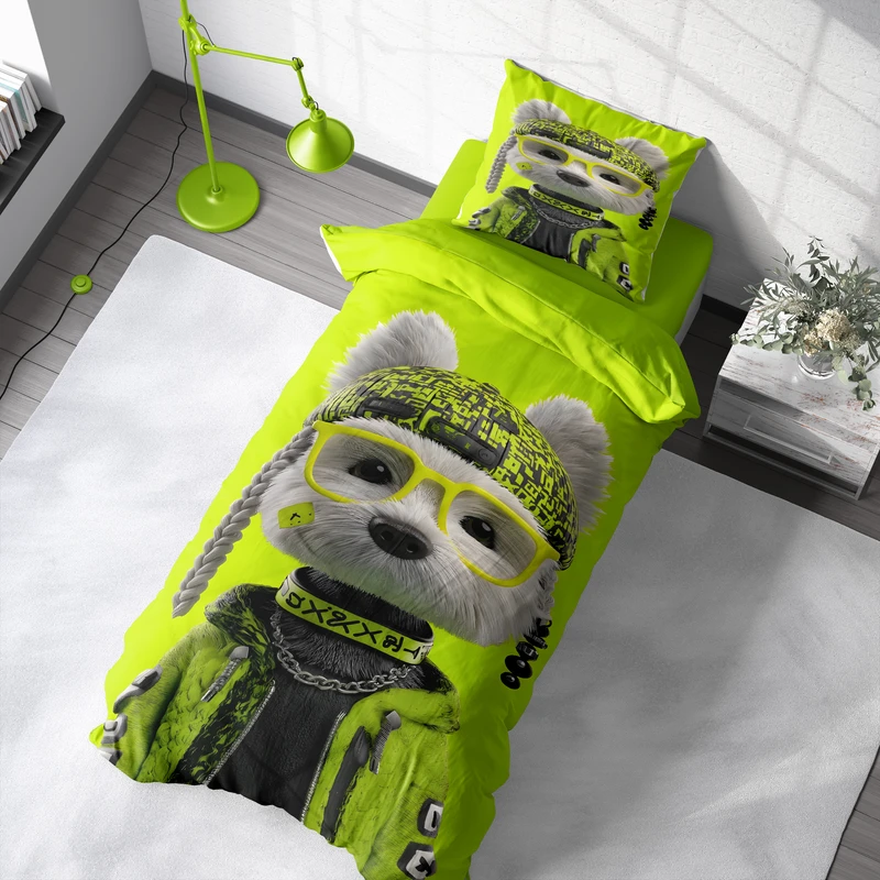 سرویس خواب 1 نفر 4 تکه مدل دیجیتال