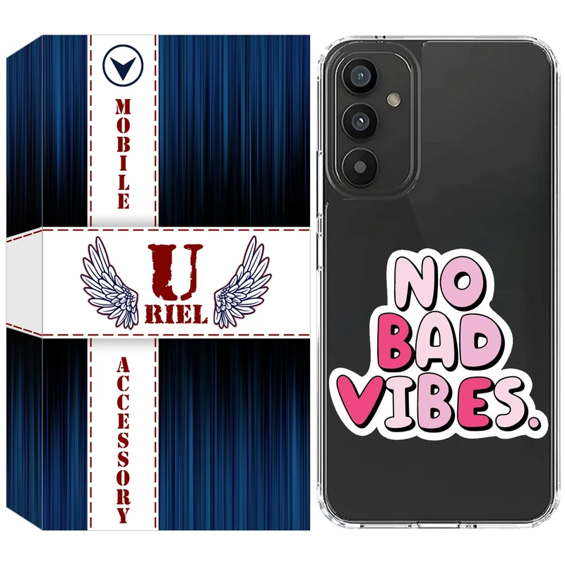 کاور یوریل مدل Clear کد 92 طرح انرژی مثبت مناسب برای گوشی  موبایل سامسونگ Galaxy S25 FE