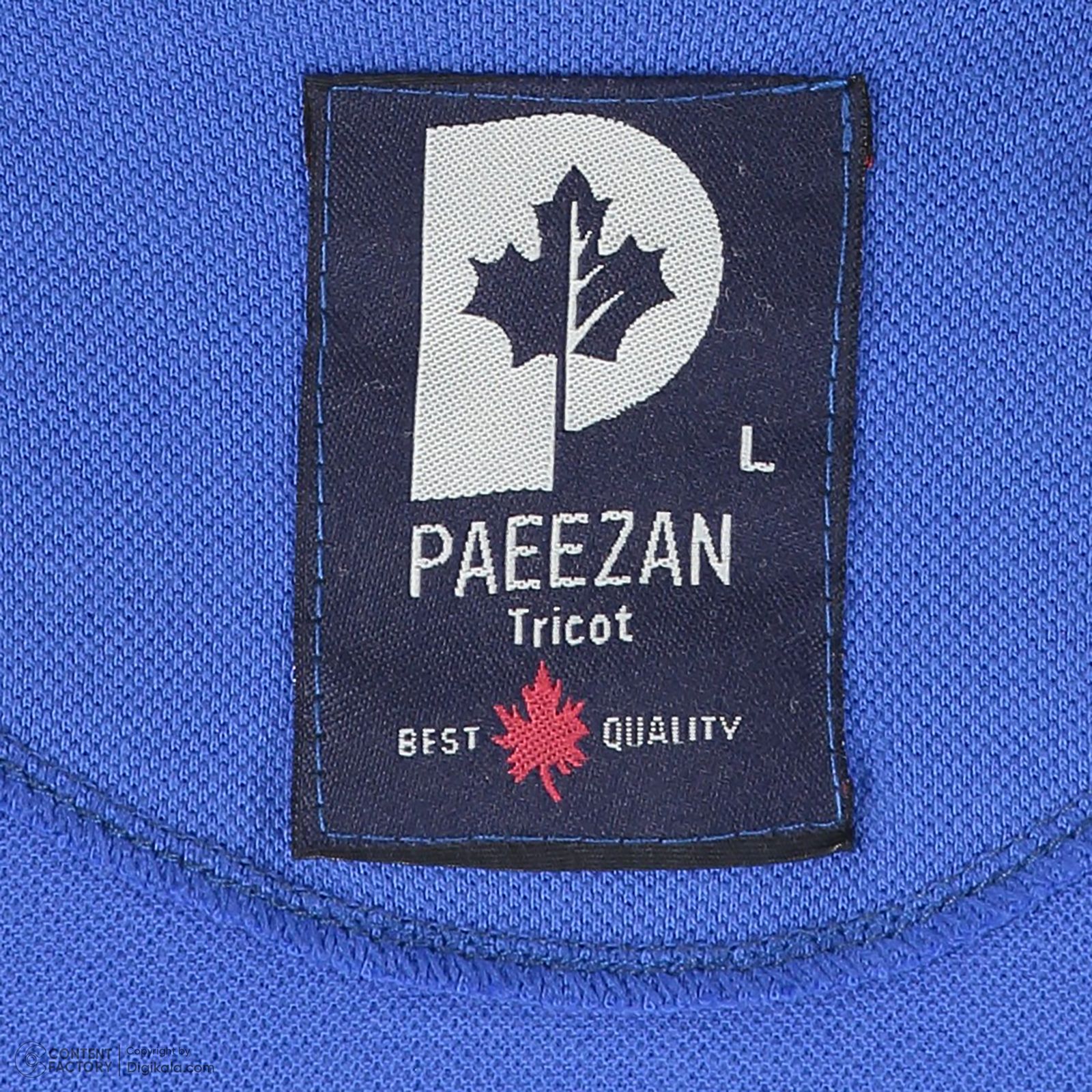 پولوشرت آستین کوتاه مردانه تریکو پاییزان مدل PB300 - - 39