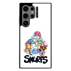 AKAM AMC-WSGS24U-SMURFS-24 Cover For Samsung Galaxy S24 Ultra