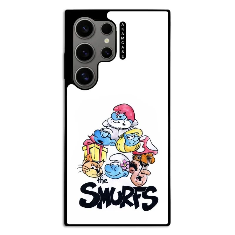 کاور آکام مدل AMC-WSGS24U-SMURFS-24 مناسب برای گوشی موبایل سامسونگ Galaxy S24 Ultra