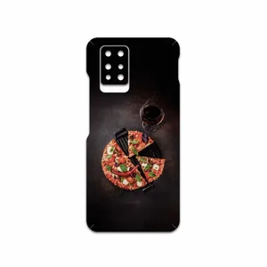 MAHOOT Pizza Cover Sticker for Infinix Note 10 Pro