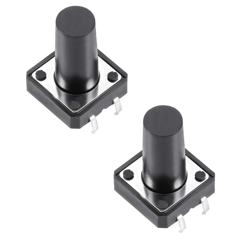 میکرو سوئیچ مدل Vertical-12×12×16-4P بسته 2 عددی