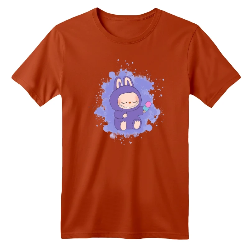 تی شرت آستین کوتاه بچگانه مدل لبوبو