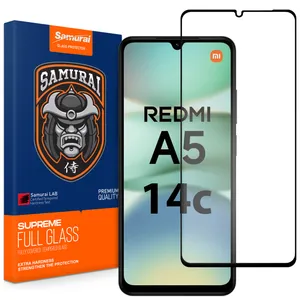 محافظ صفحه نمایش سامورایی مدل ovglass مناسب برای گوشی موبایل شیائومی Redmi A5 / Redmi 14C 