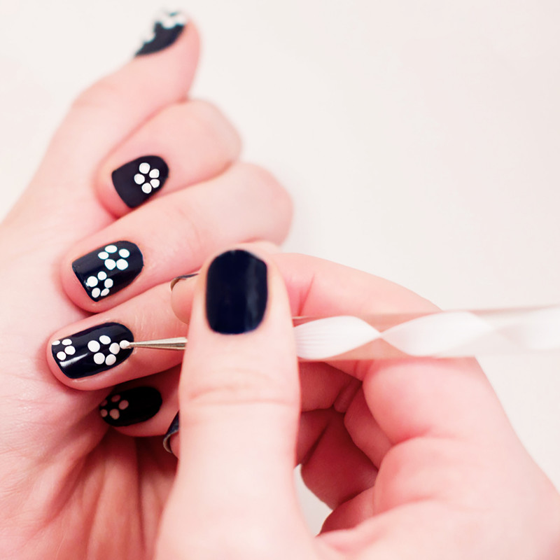 قلم طراحی ناخن مدل داتینگ کد BL02