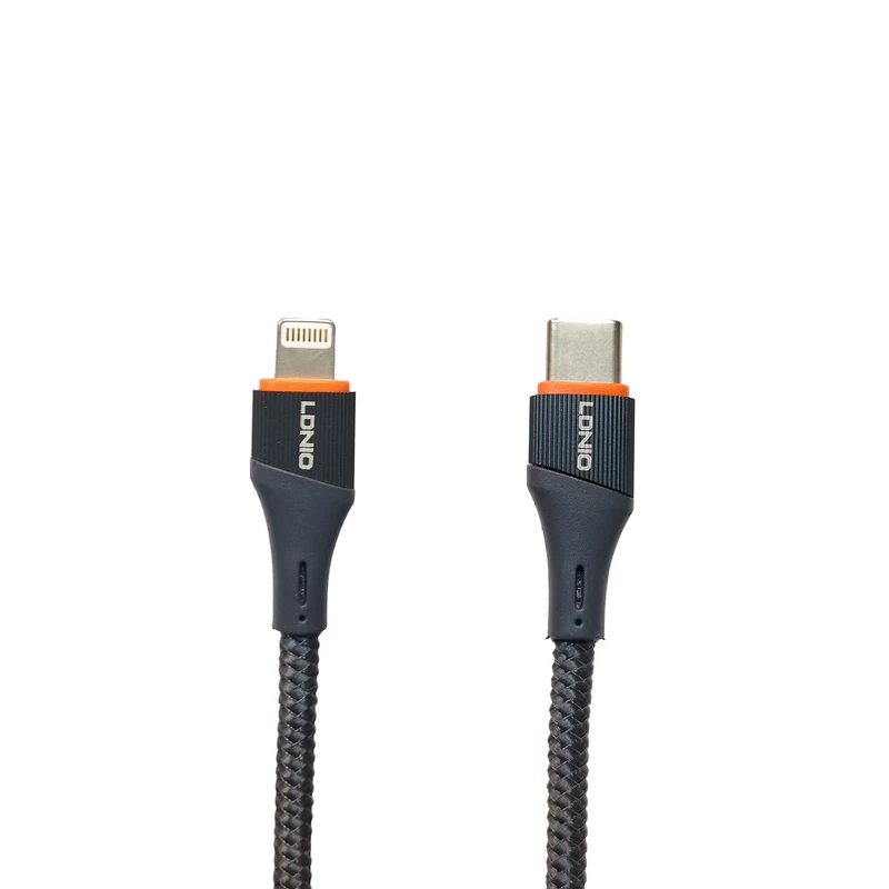 کابل تبدیل USB-C به لایتنینگ الدینیو مدل LC631i طول 1 متر