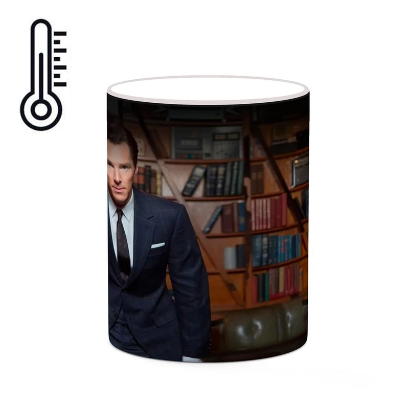 ماگ حرارتی کاکتی طرح Benedict Cumberbatch مدل mgh25277