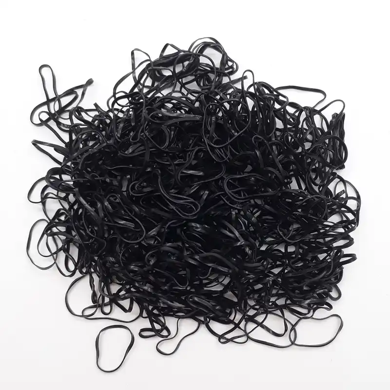 کش مو دخترانه آی جواهر مدل ساتن مخمل مجموعه 223 عددی به همراه کیف پارچه ای