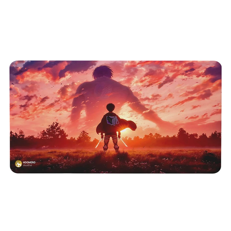 ماوس پد هومرو مدل MX1810 طرح انیمه اتک آن تایتان 