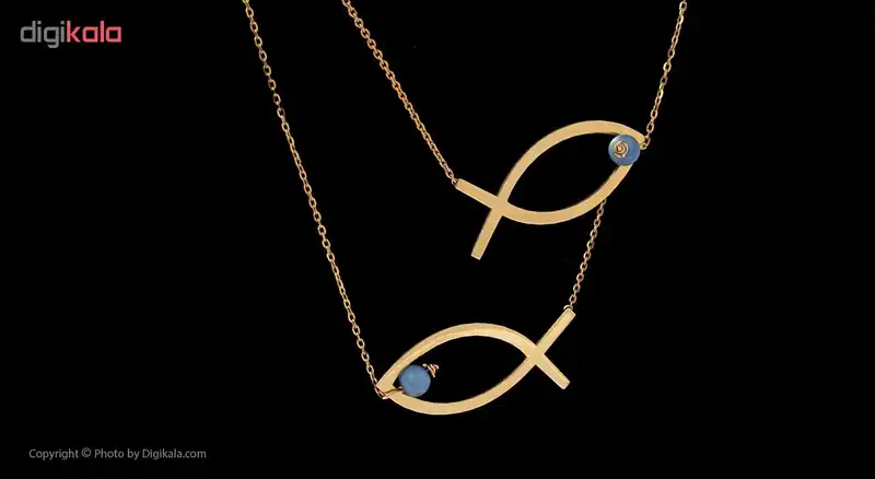 گردنبند طلا 18 عیار زنانه مایا ماهک مدل MM0899