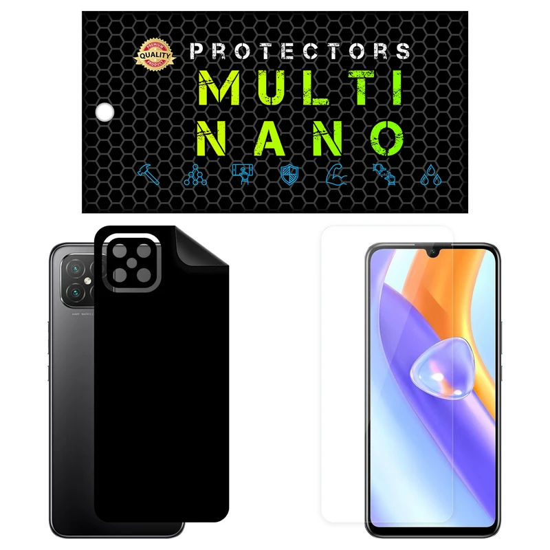 محافظ صفحه نمایش مولتی نانو مدل X-SFM مناسب برای گوشی موبایل آنر Play 5 5G به همراه برچسب پوششی