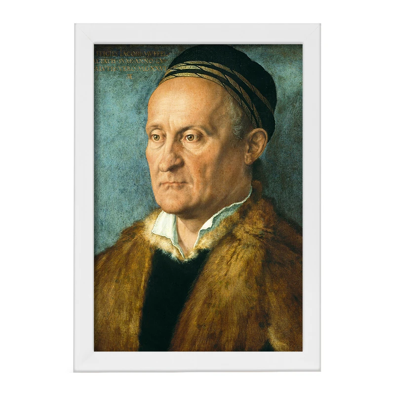 تابلو خندالو مدل پرتره یاکوب مافل آلبرشت دورر کد F12389