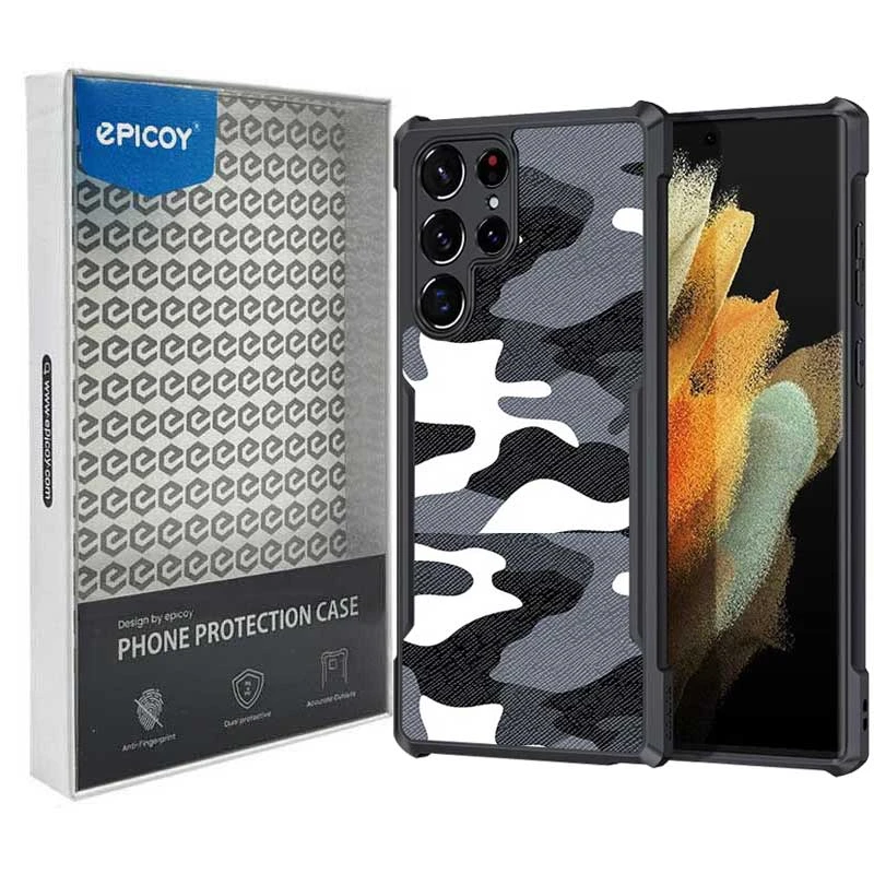کاور اپیکوی مدل Xundd Camouflage مناسب برای گوشی موبایل سامسونگ Galaxy S22 Ultra