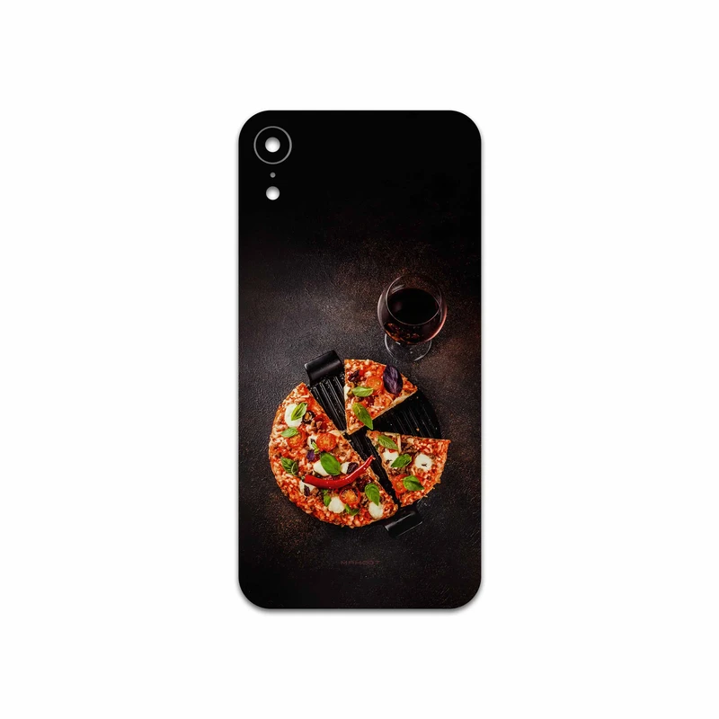 برچسب پوششی ماهوت مدل Pizza مناسب برای گوشی موبایل اپل iPhone XR