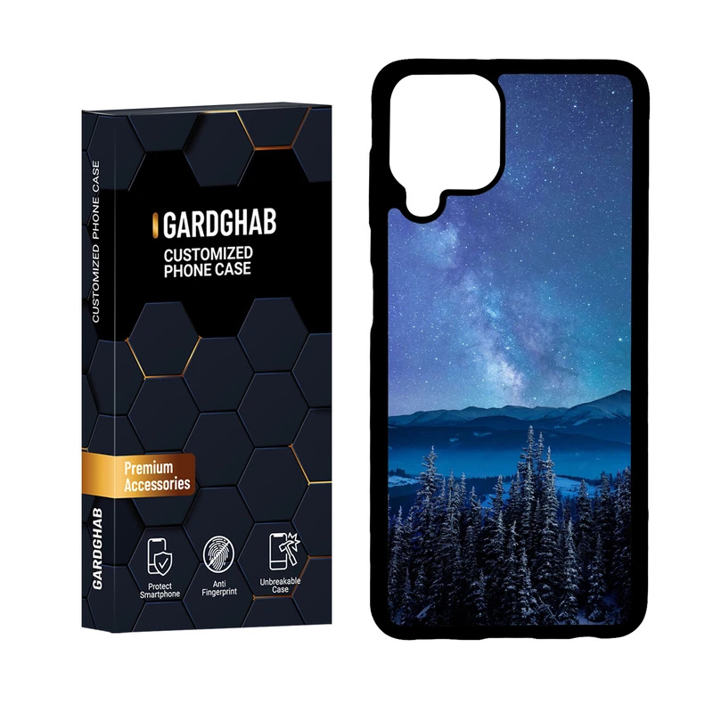  کاور گارد قاب مدل پشت گلس منظره و طبیعت مناسب برای گوشی موبایل سامسونگ Galaxy A22 4G