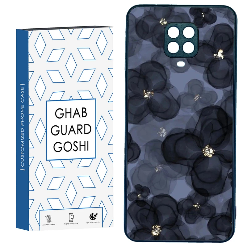 کاور قاب گارد گوشی طرح گل کد TPU-185 مناسب برای گوشی موبایل شیائومی Redmi Note 9 pro / Note 9s