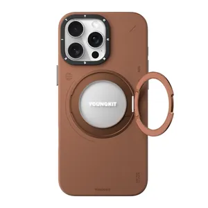 کاور یانگ کیت مدل tech leather کد KJPZHJ001 مناسب برای گوشی موبایل اپل IPHONE 16 Pro