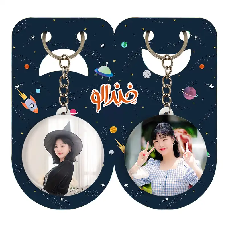 جاکلیدی خندالو مدل سوجین گروه جی آیدل GIdle کد 1955819560 مجموعه 2 عددی