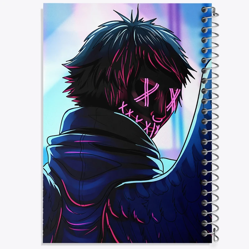 دفتر نت موسیقی 50 برگ خندالو مدل هکر (Hacker) کد F2401