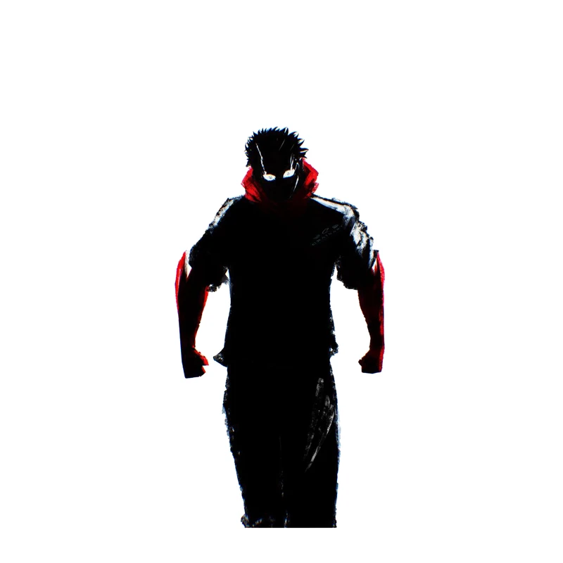 استیکر لپ تاپ و موبایل مدل انیمه طرح جوجوتسو کایسن ایتادوری یوجی jujutsu kaisen yuji itadori کد 603