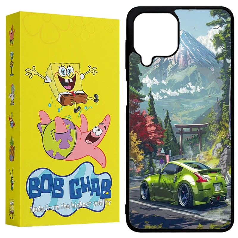 کاور باب قاب طرح ماشین مدل BCPA224 مناسب برای گوشی موبایل سامسونگ Galaxy A22 4G / M22 4G / M32 4G