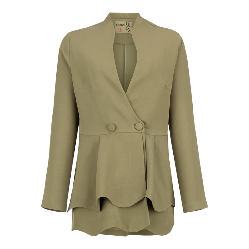 ست کت و شلوار زنانه السانا مدل بهارک کد 214519